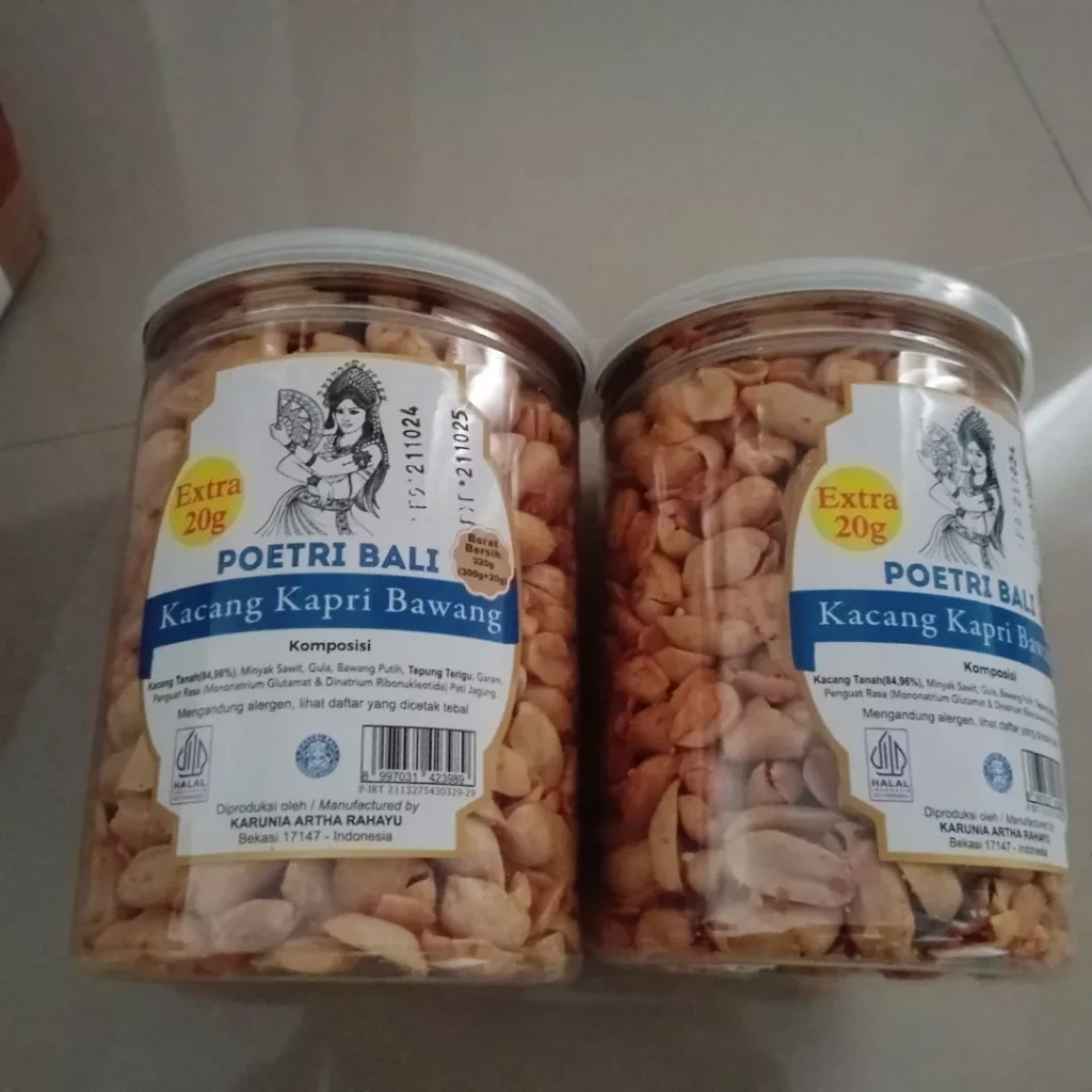 Kacang Kapri Bawang Cap Poetri